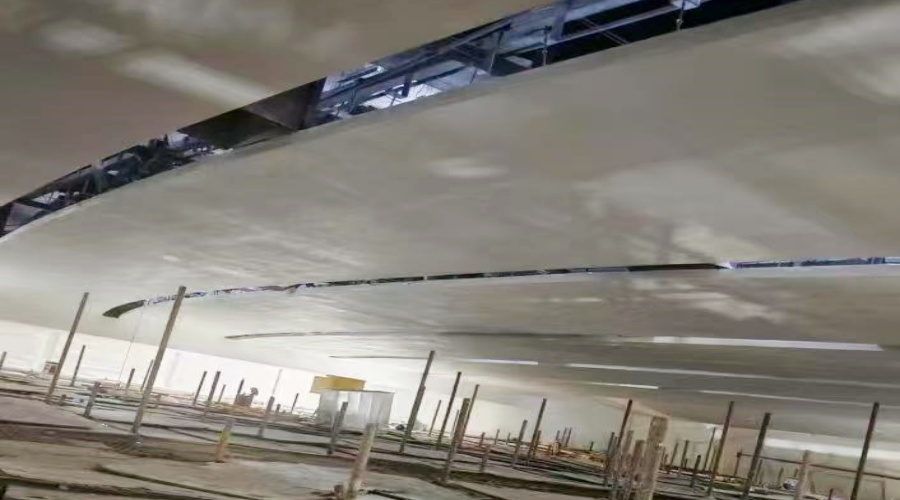 飾紀上品GRG廠家-東莞嘉榮外國語學院GRG吊頂報告廳工程