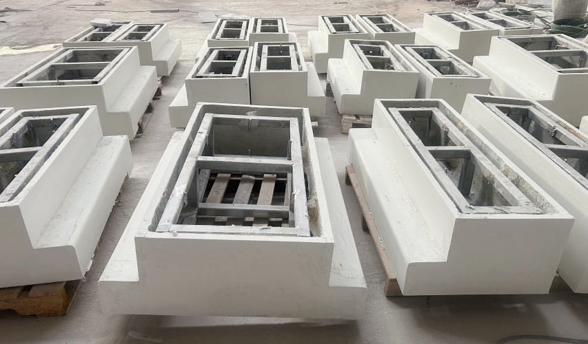 茂名那霍服務區GRC坐凳底座